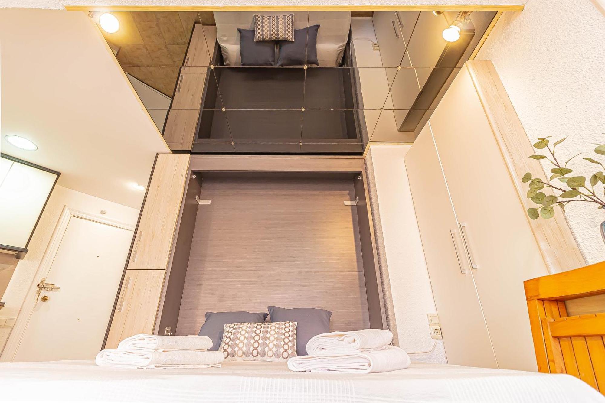Апартаменти La Pecera - La Manga Del Mar Menor - Edificio Monaco - Kilometro 7 - Cama Plegable Y Sofa-Cama Екстер'єр фото