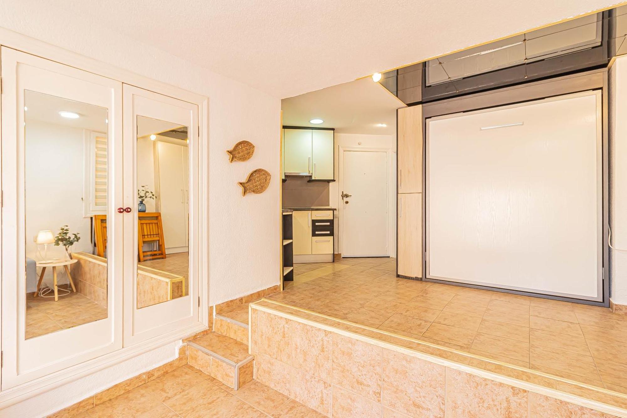 Апартаменти La Pecera - La Manga Del Mar Menor - Edificio Monaco - Kilometro 7 - Cama Plegable Y Sofa-Cama Екстер'єр фото