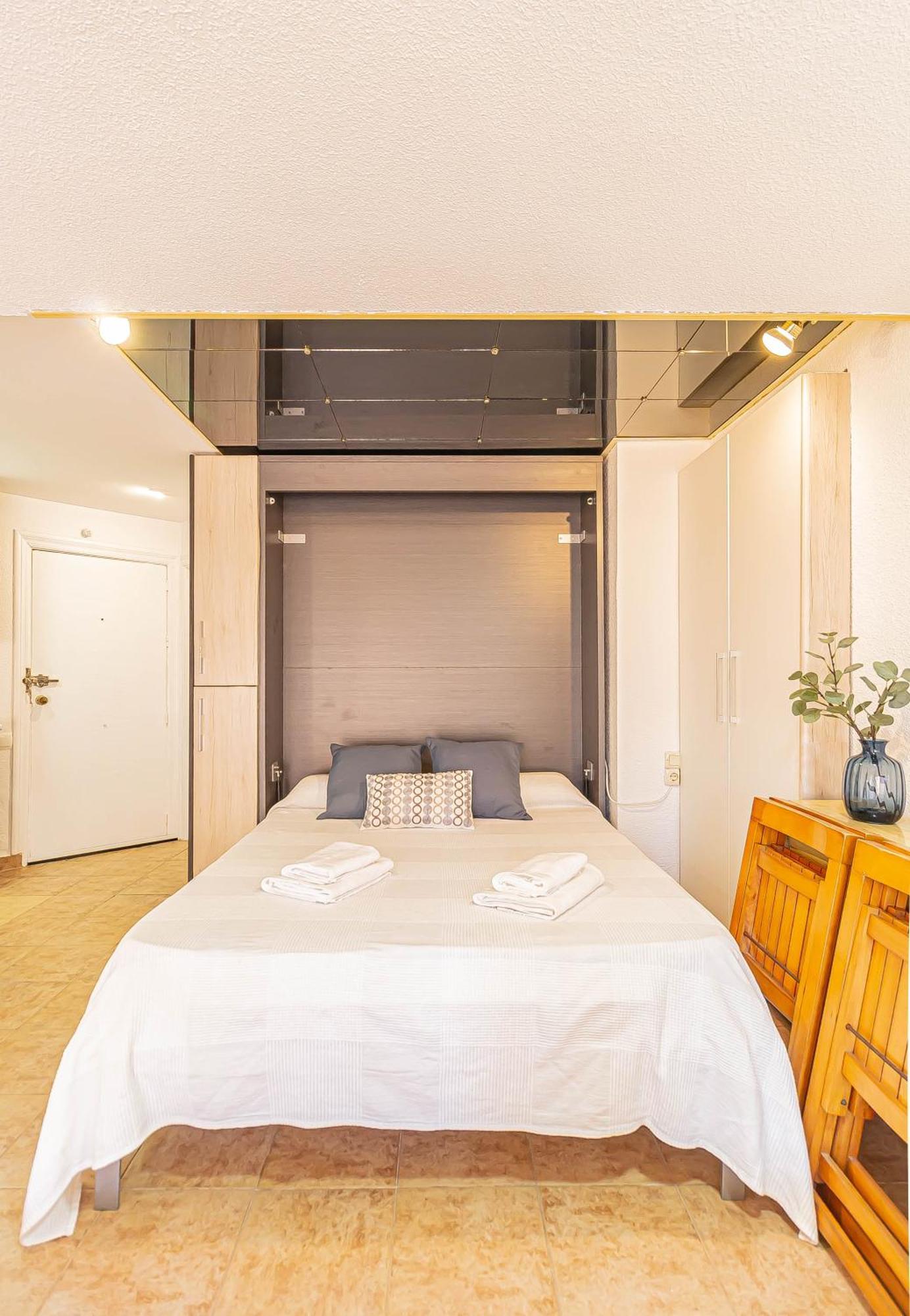 Апартаменти La Pecera - La Manga Del Mar Menor - Edificio Monaco - Kilometro 7 - Cama Plegable Y Sofa-Cama Екстер'єр фото