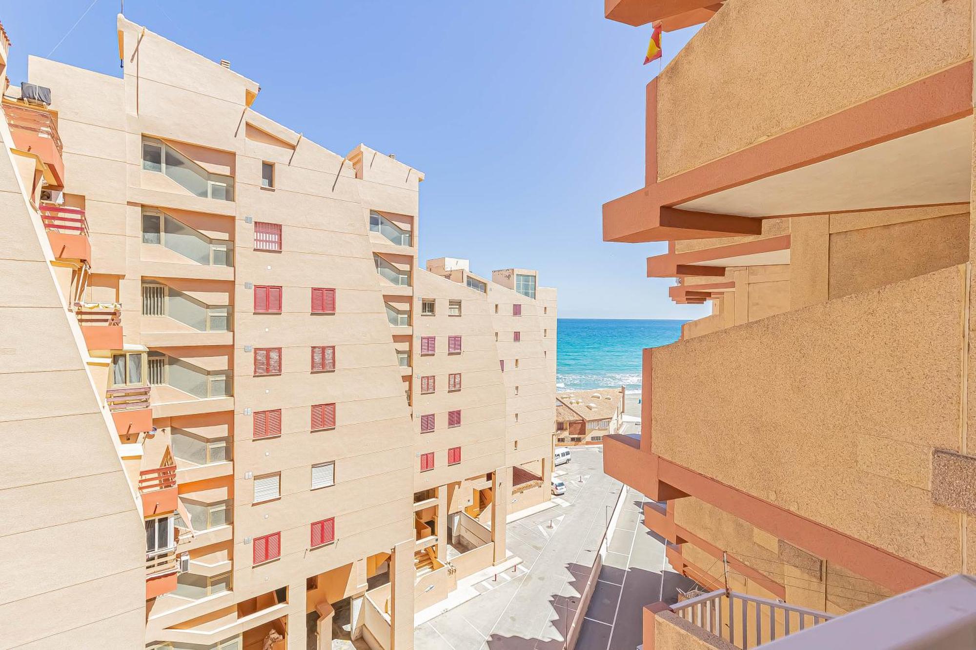 Апартаменти La Pecera - La Manga Del Mar Menor - Edificio Monaco - Kilometro 7 - Cama Plegable Y Sofa-Cama Екстер'єр фото