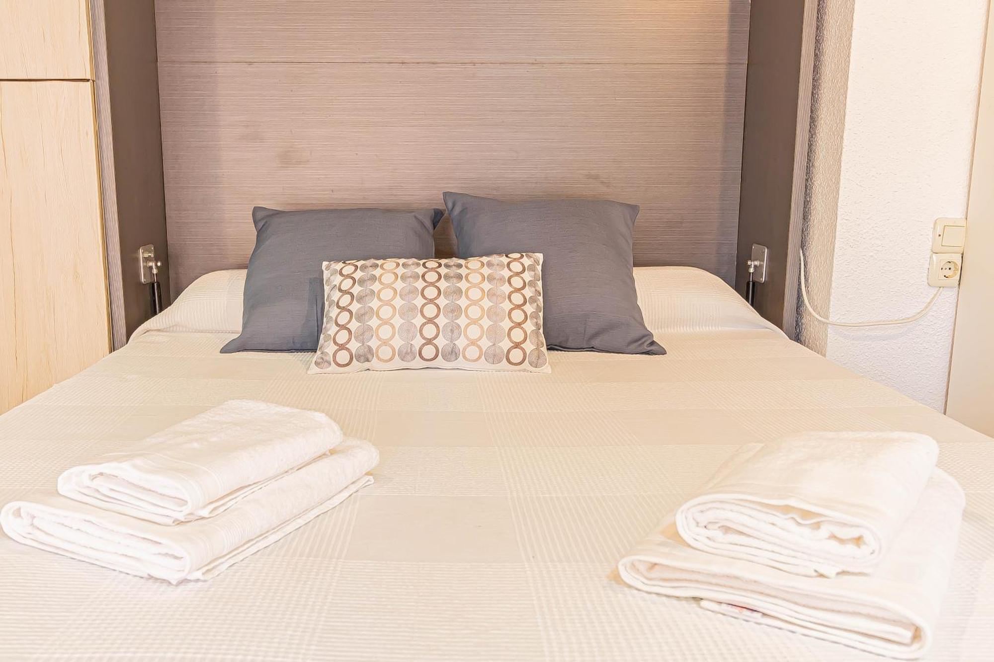 Апартаменти La Pecera - La Manga Del Mar Menor - Edificio Monaco - Kilometro 7 - Cama Plegable Y Sofa-Cama Екстер'єр фото