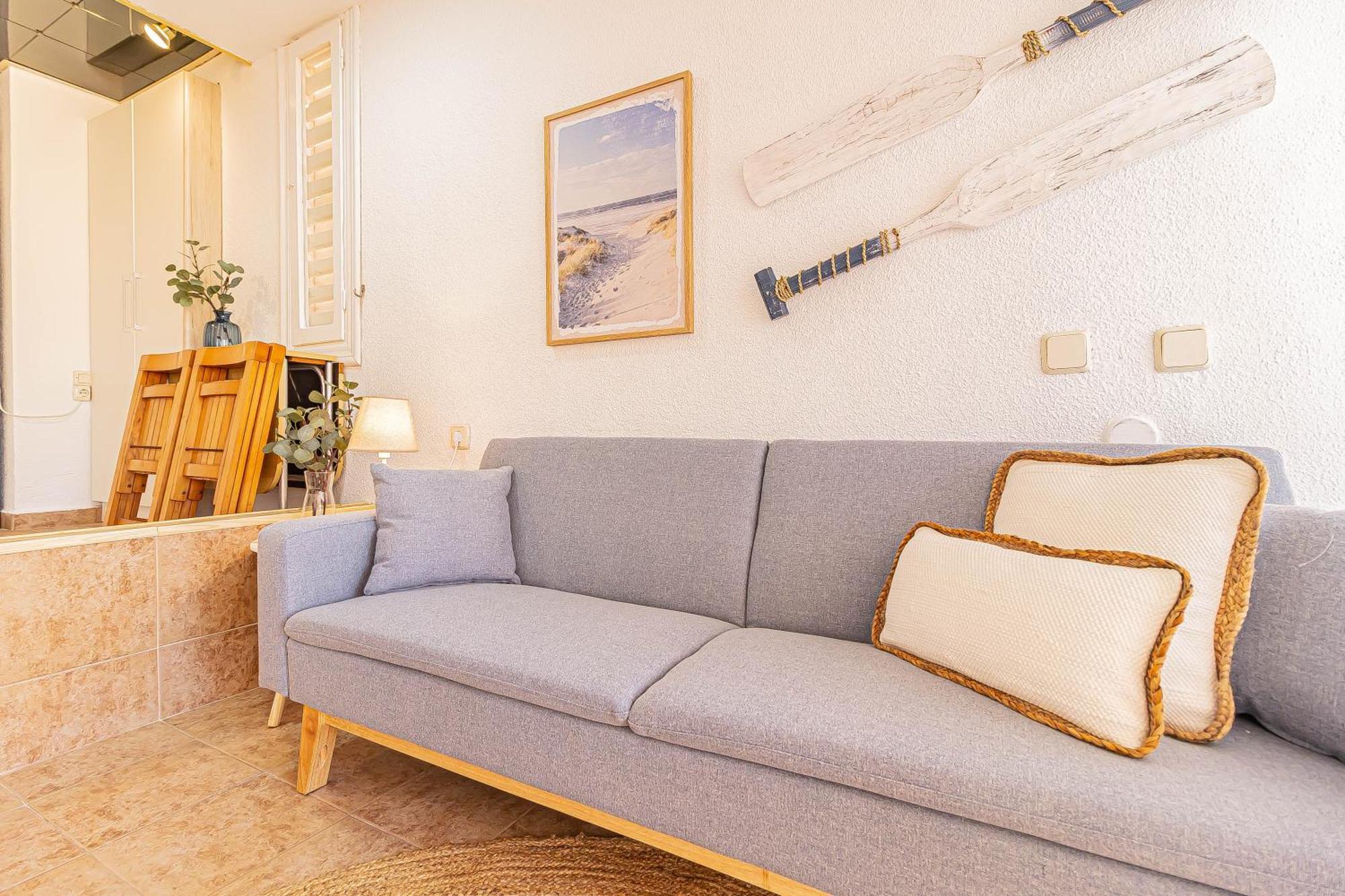 Апартаменти La Pecera - La Manga Del Mar Menor - Edificio Monaco - Kilometro 7 - Cama Plegable Y Sofa-Cama Екстер'єр фото