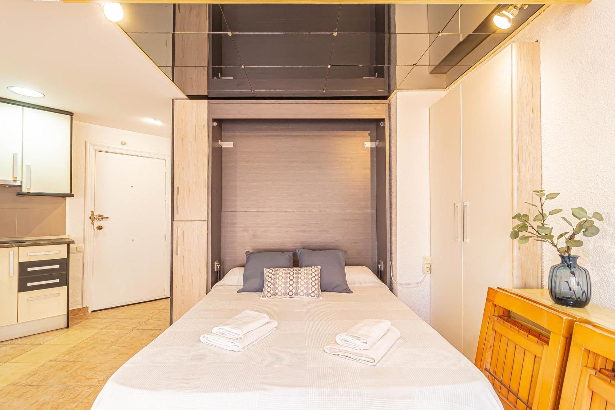 Апартаменти La Pecera - La Manga Del Mar Menor - Edificio Monaco - Kilometro 7 - Cama Plegable Y Sofa-Cama Екстер'єр фото