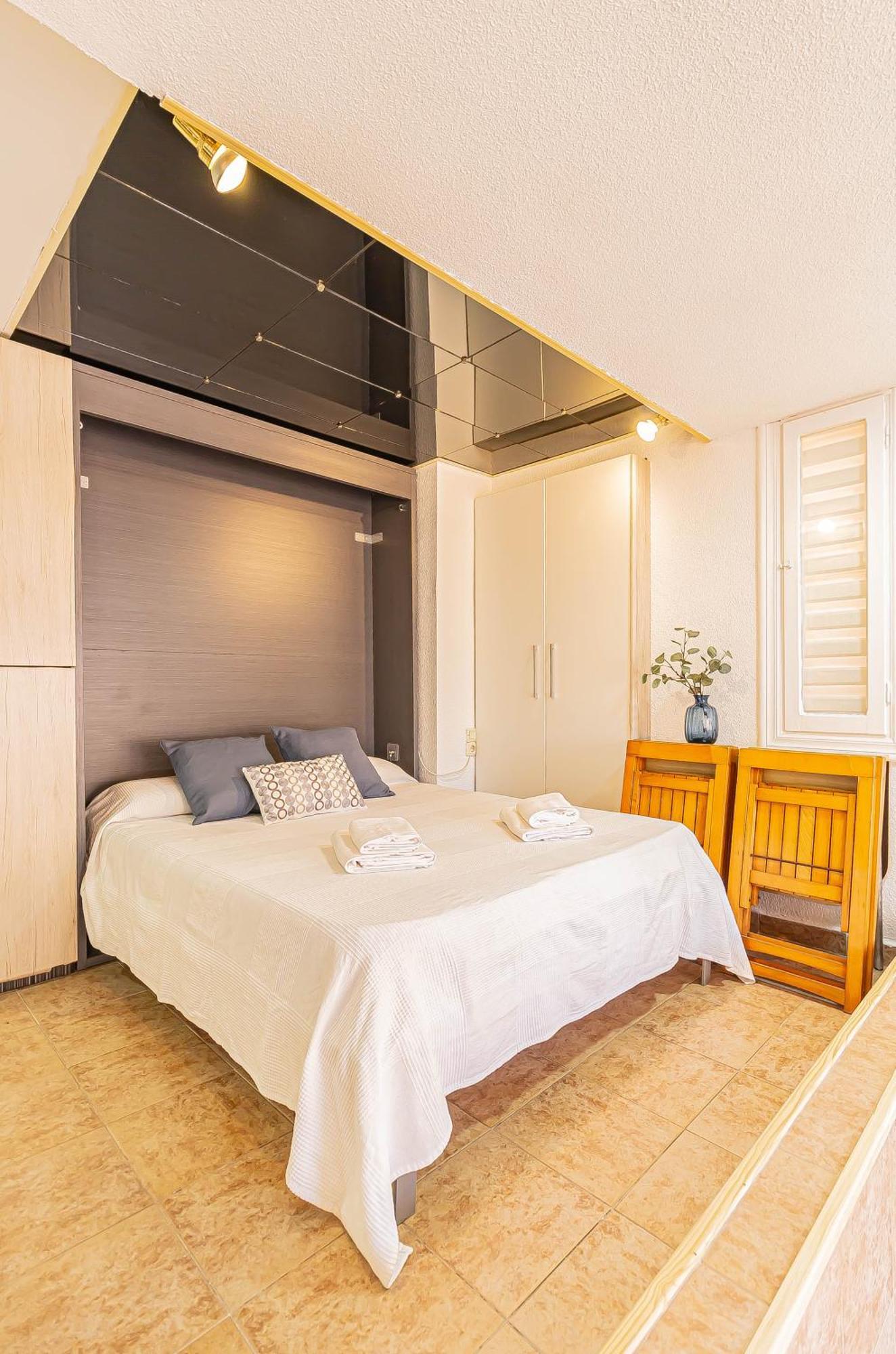 Апартаменти La Pecera - La Manga Del Mar Menor - Edificio Monaco - Kilometro 7 - Cama Plegable Y Sofa-Cama Екстер'єр фото